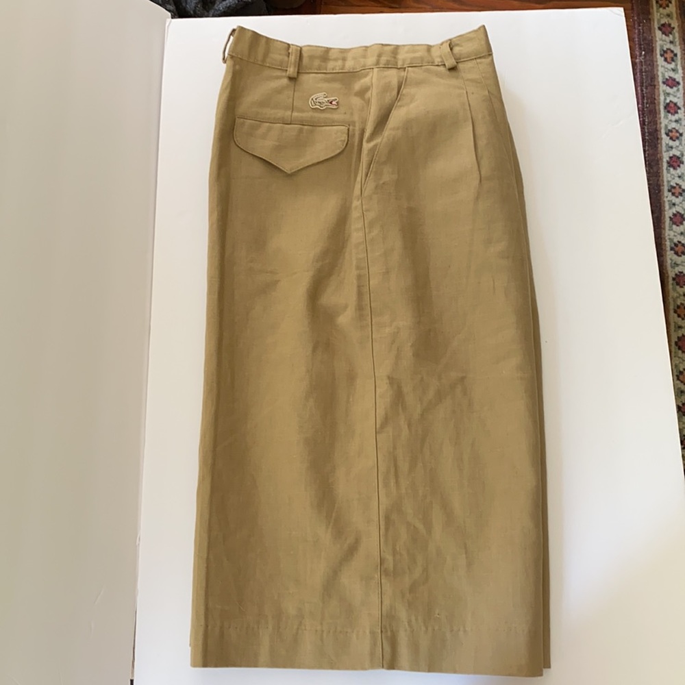 Vintage Lacoste | Pleated Wide Leg Culottes